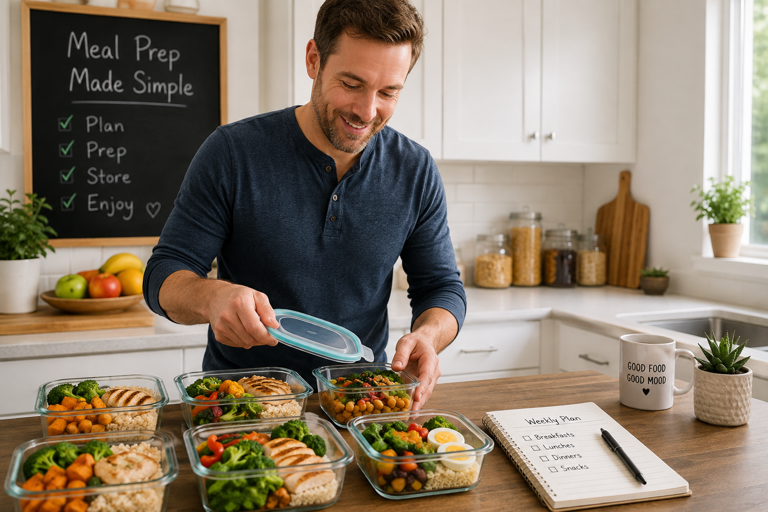Easy meal prep ideas for busy days